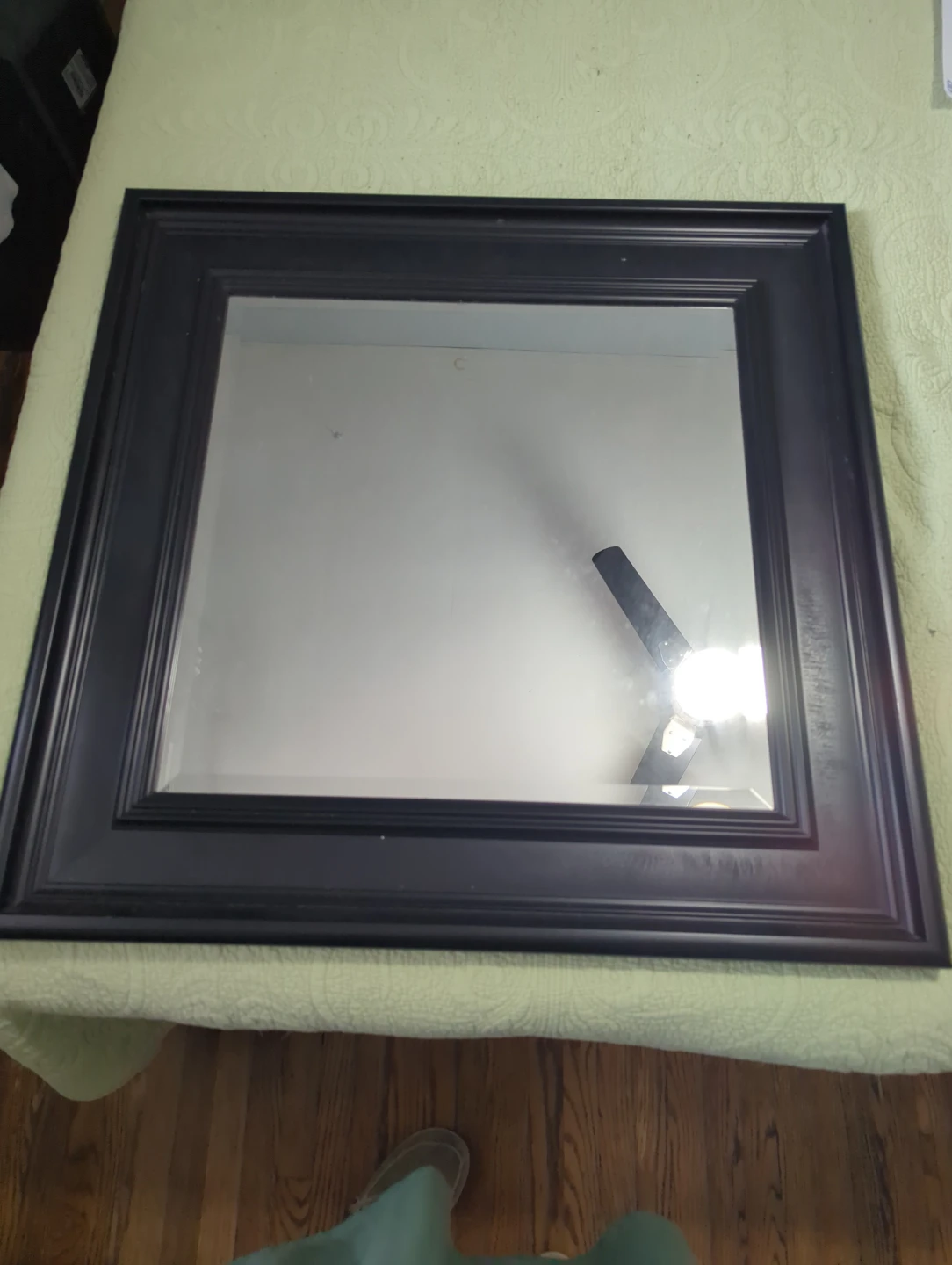 Black Framed Mirror