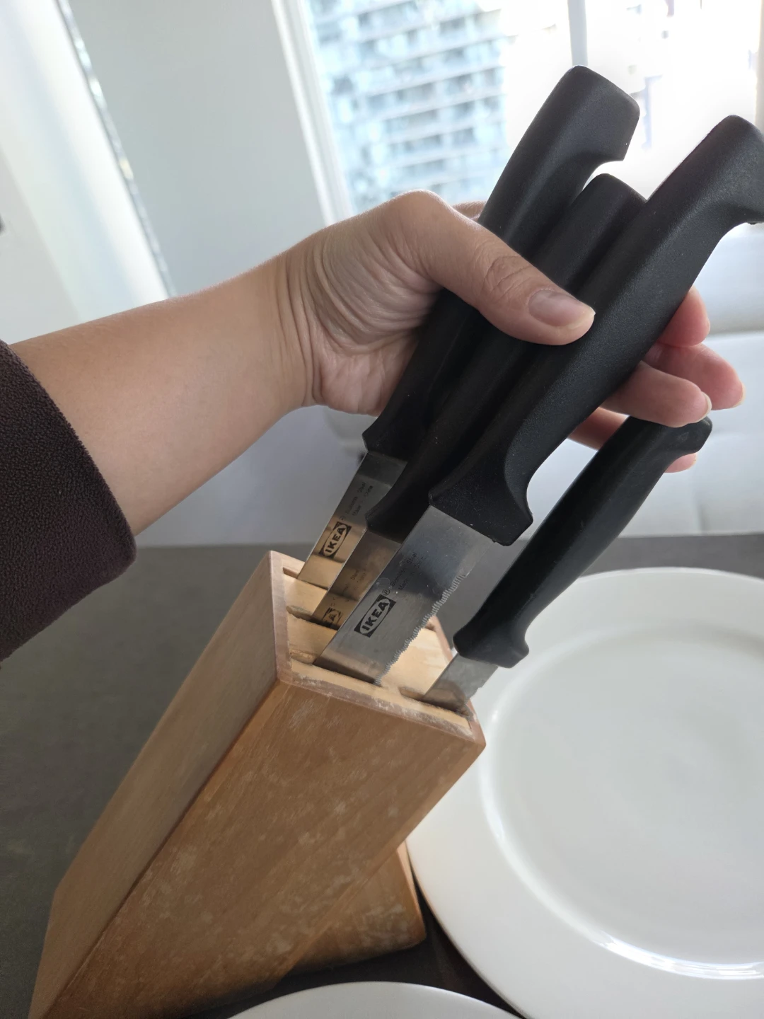 IKEA Knife Block Set with holder - photo 3