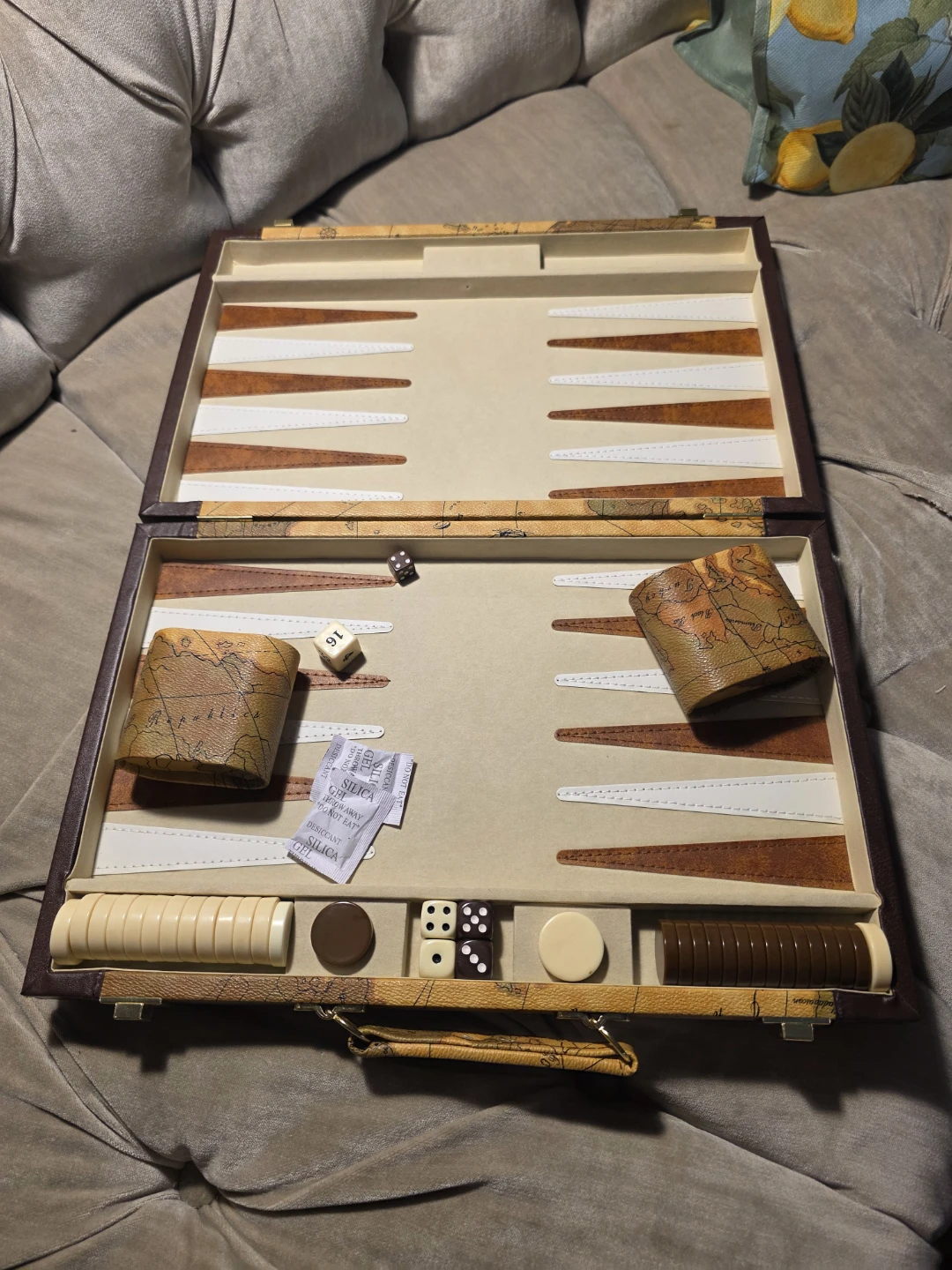 Vintage Backgammon Set