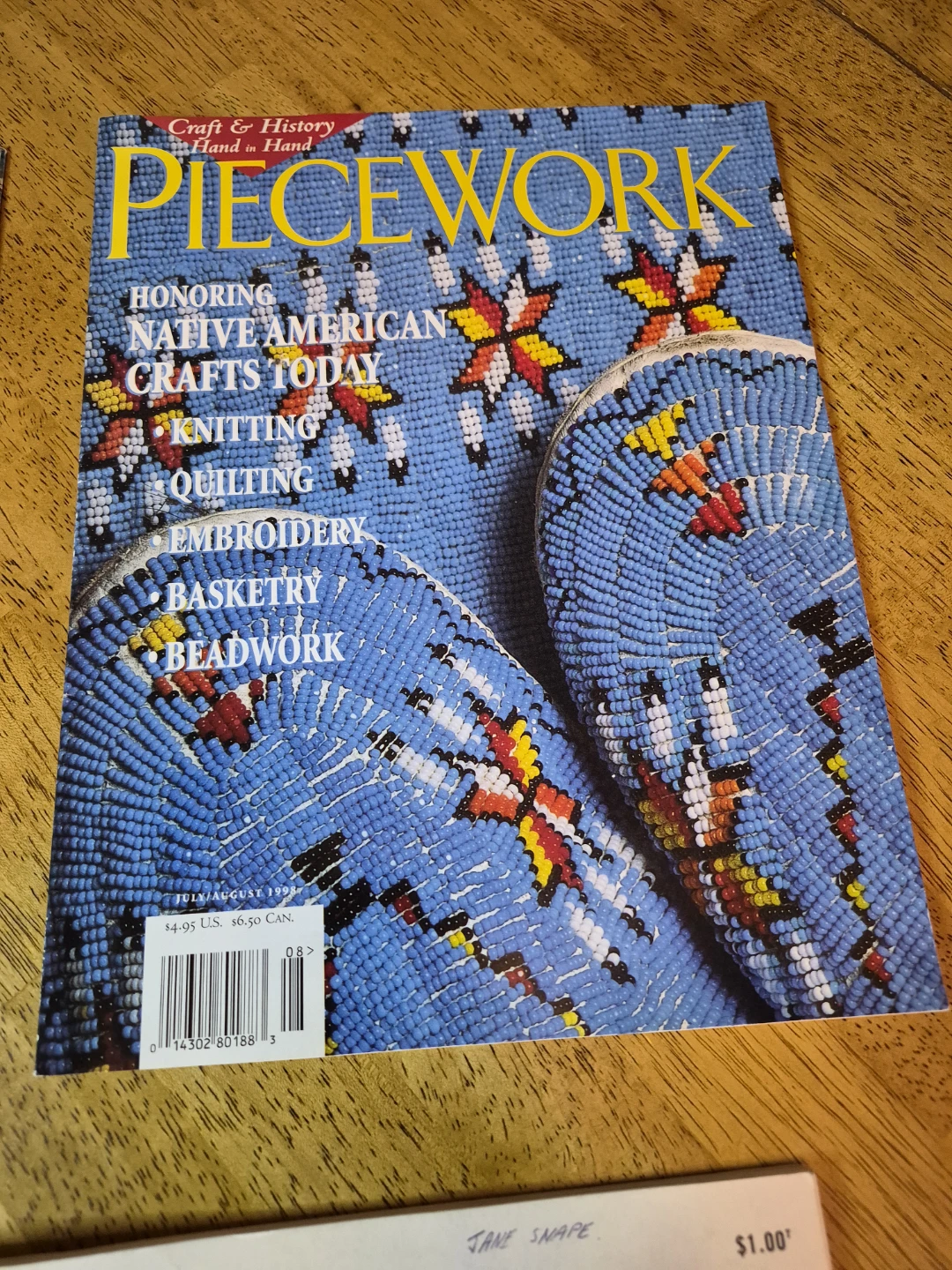 Mix Misc Lot of 6 Vintage Macrame etc. Craft Magazines - photo 4