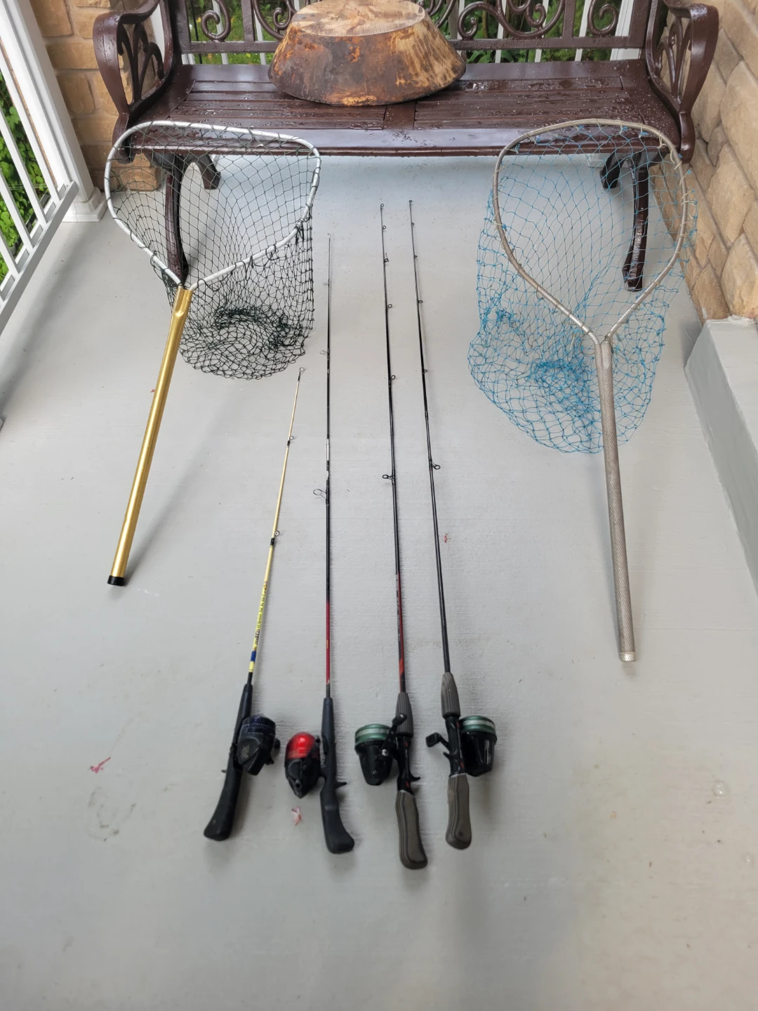Fishing Rods and Nets-$10 each