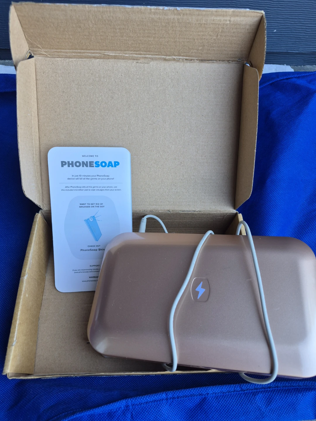PhoneSoap v.3 Gold UV Sanitizer - photo 2