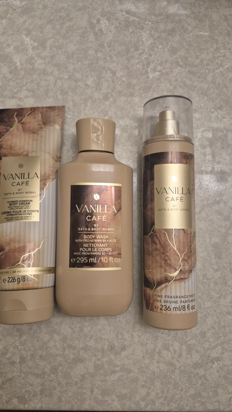 Brand New Bath & Body Works Vanilla Cafe Trio