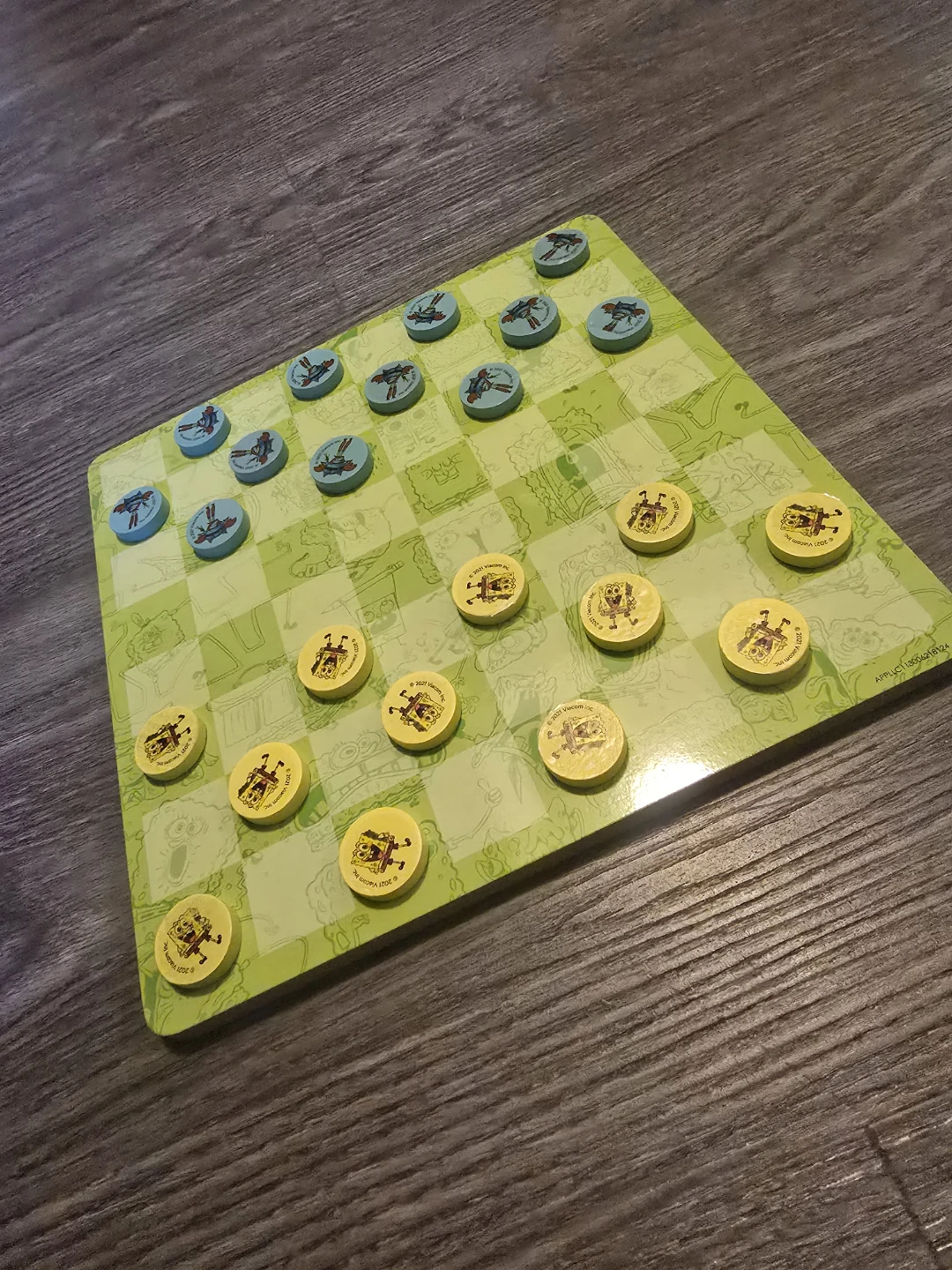 SpongeBob SquarePants Checkers Wooden Deluxe Game - photo 2