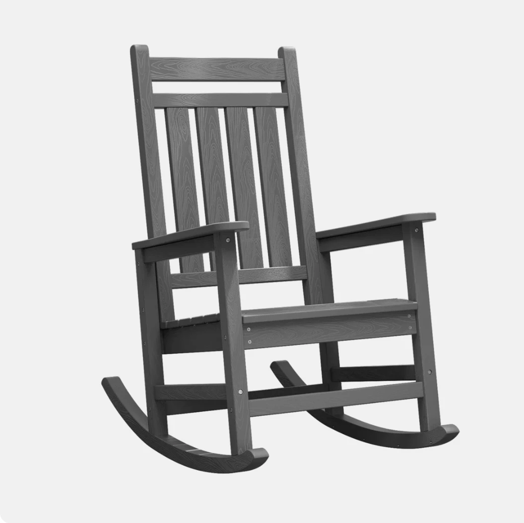Grey Rocking Chair - photo 4