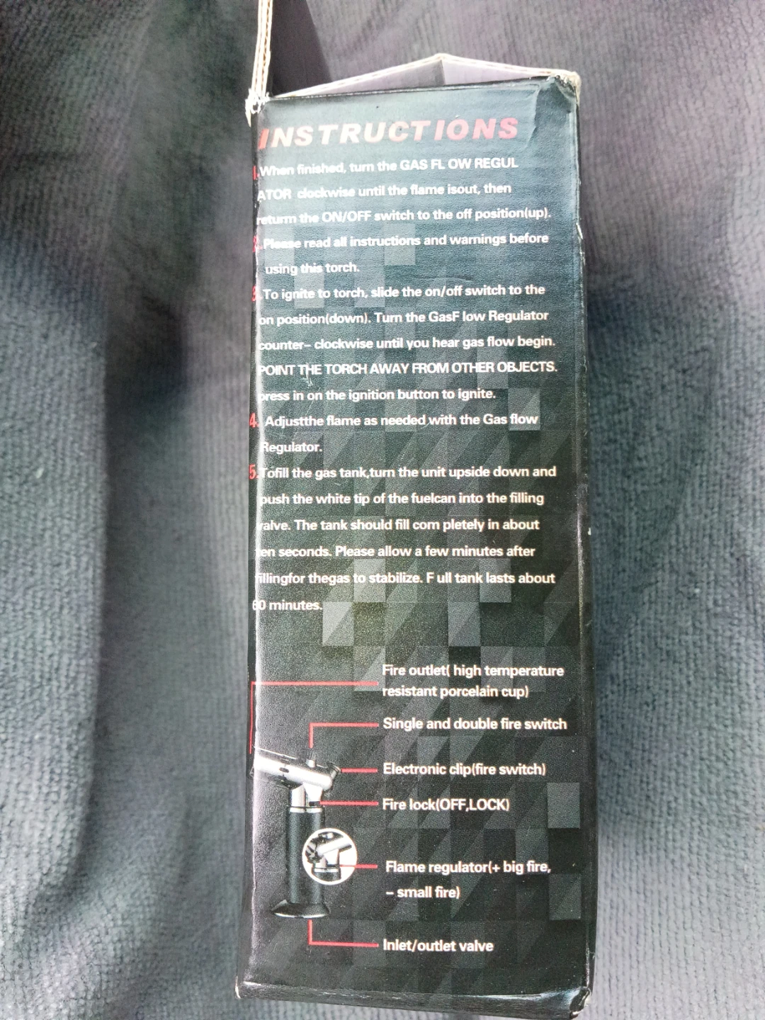 YZHENG YZ-093 Butane Torch - photo 2