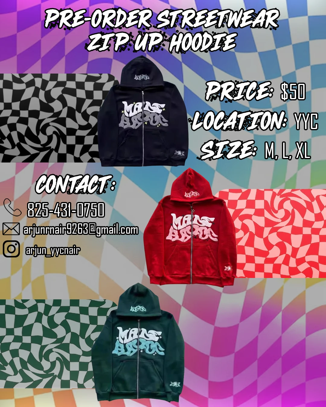 Pre-Order Streetwear Y2K Hoodie