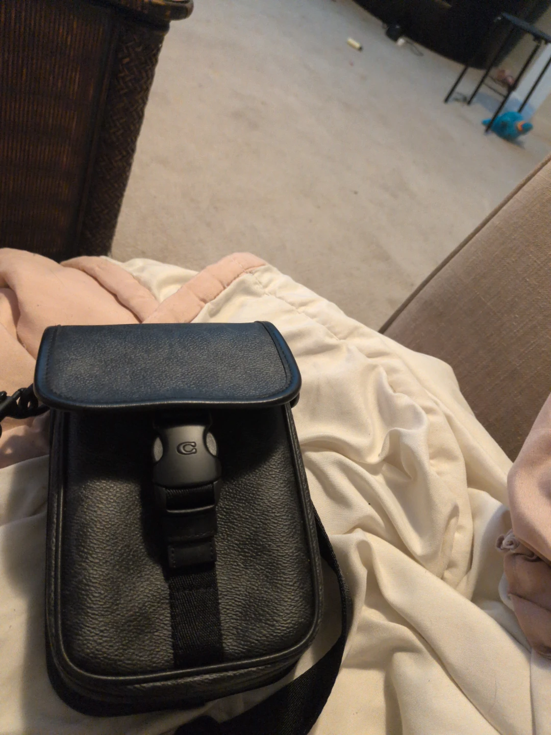 Coach Black Monogram Small Crossbody Bag - photo 2