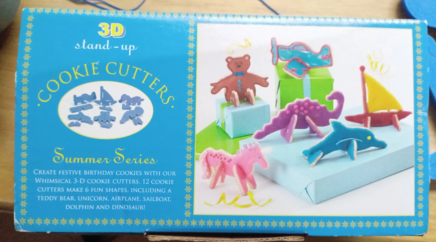 3D Stand-Up Cookie Cutters - Summer Series Nordic Ware