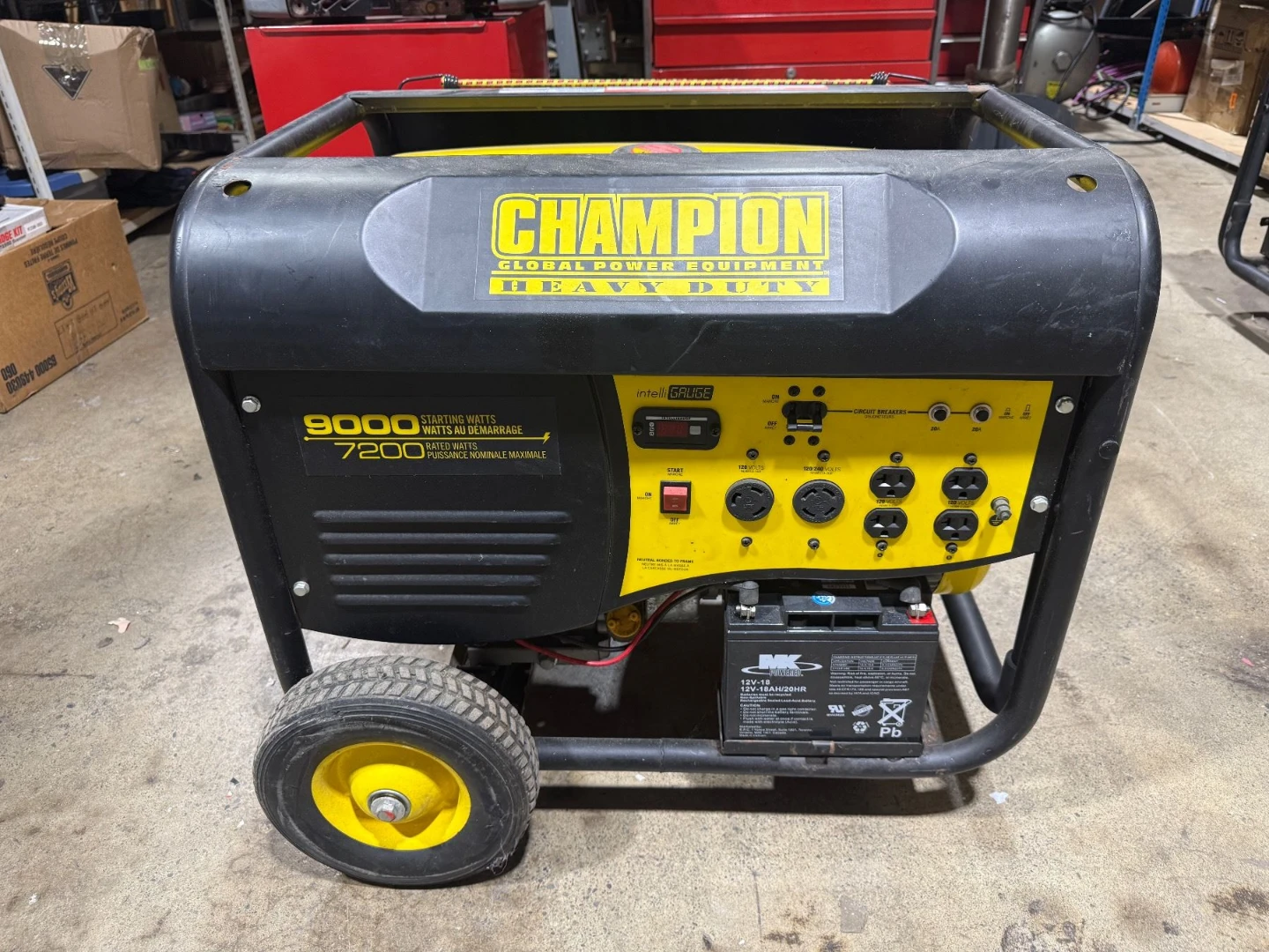 Champion 9000 Starting Watts Generator