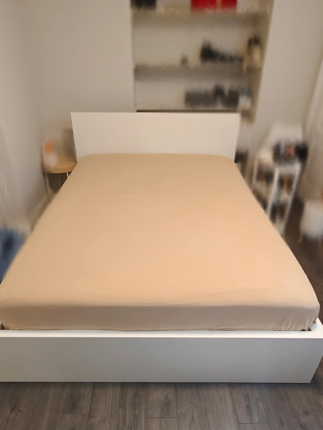 Ikea MALM Queen Bed Frame w/ 4 storage boxes - photo 2
