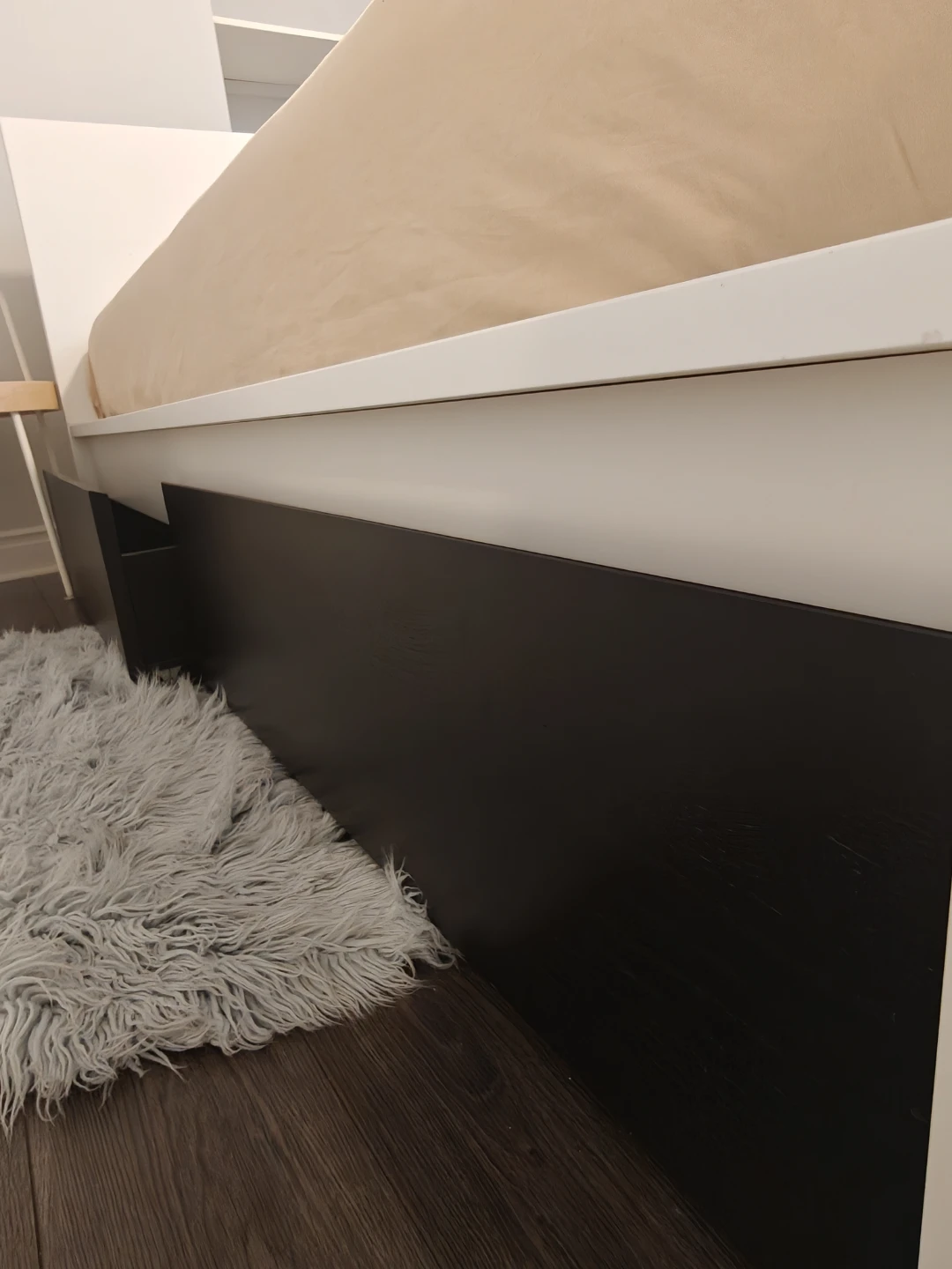 Ikea MALM Queen Bed Frame w/ 4 storage boxes - photo 5