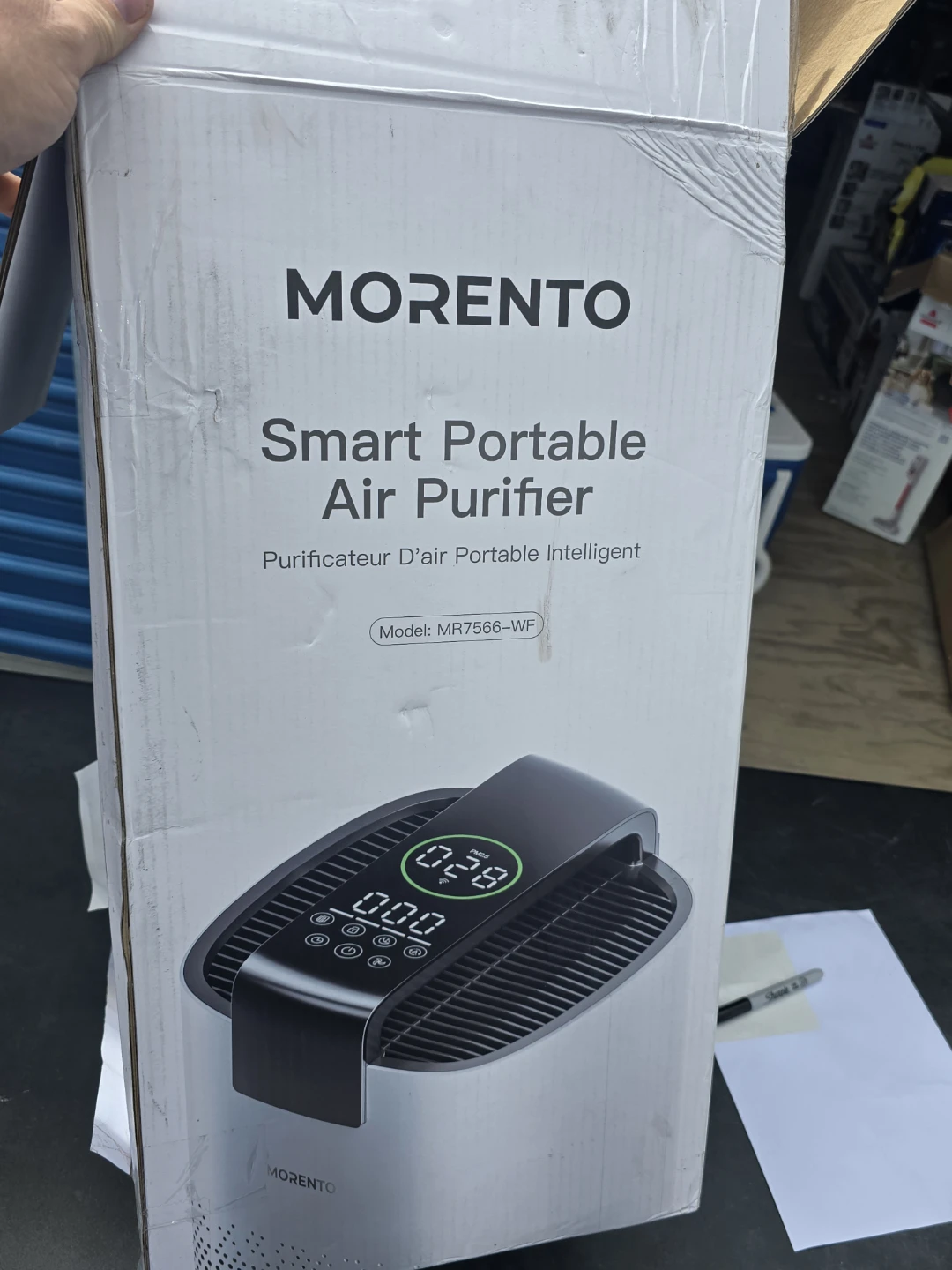 Morento Smart Portable Air Purifier MR7566-WF - photo 2