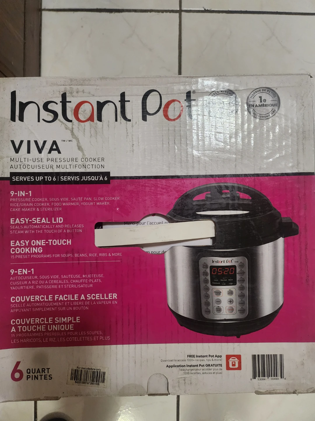 [Brand New / Unopened] Instant Pot VIVA 6-Quart - photo 3