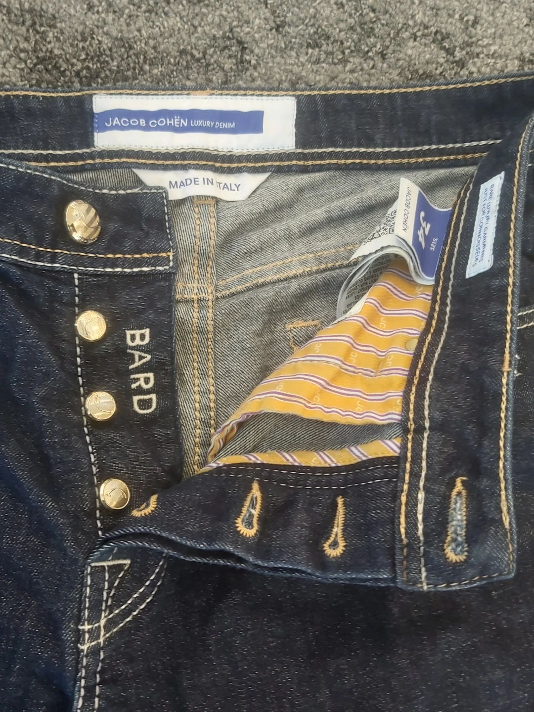 Men's Designer Denim Jeans Size 34 - photo 3