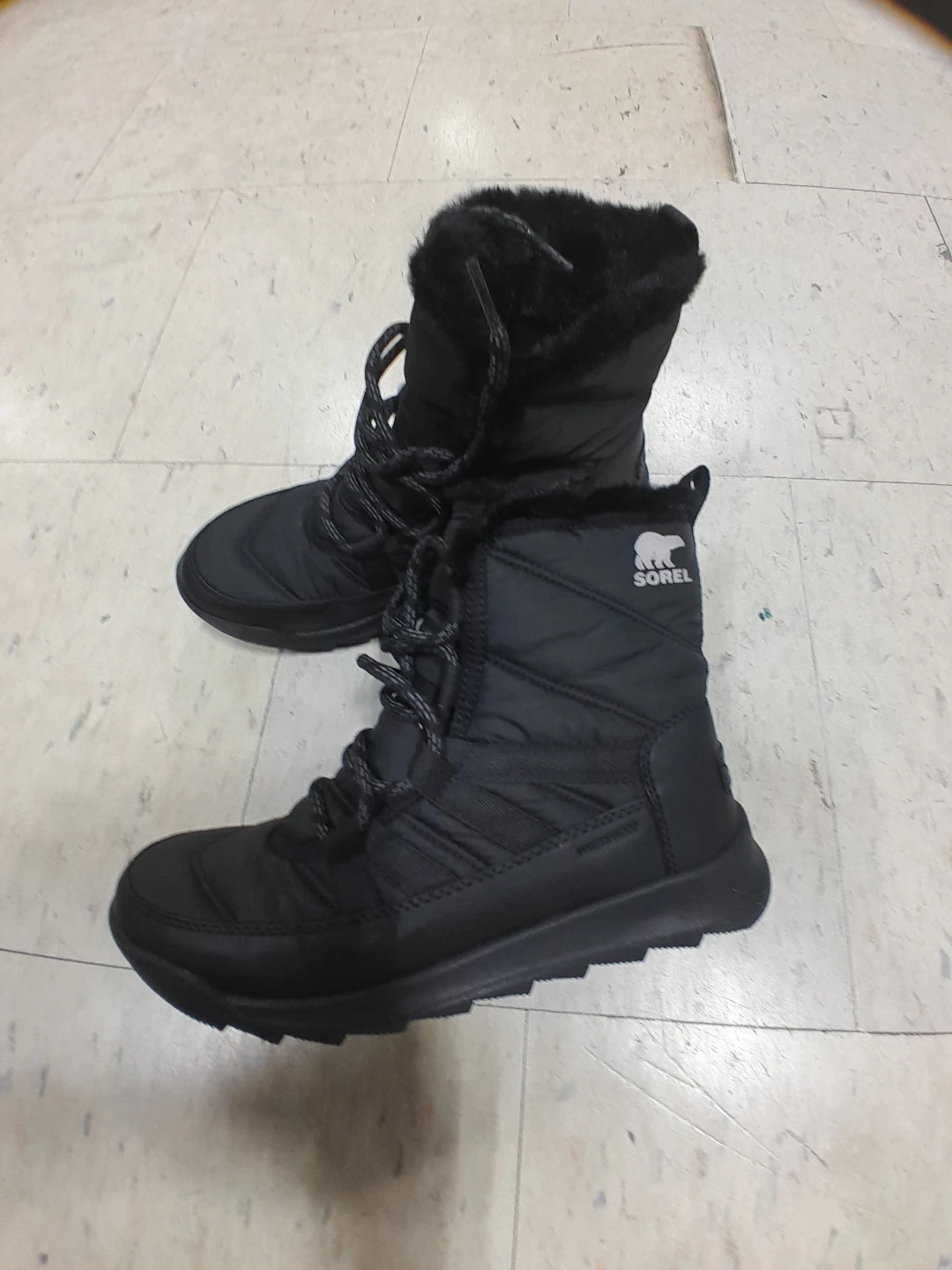 Sorel Black Winter Boots Women's Size 7 - photo 2