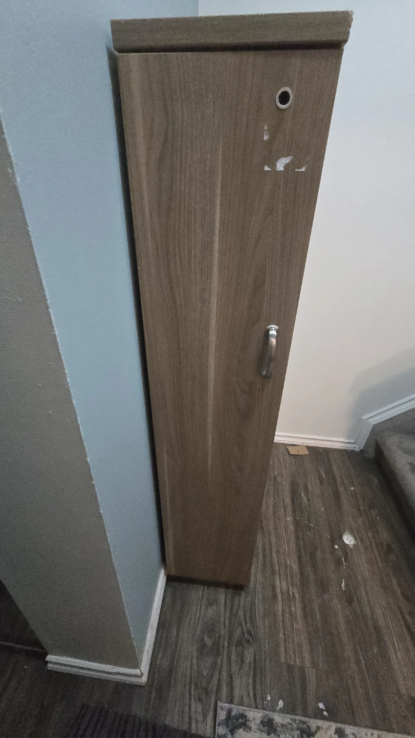 Tall Wooden Cabinet- AS IS - photo 3