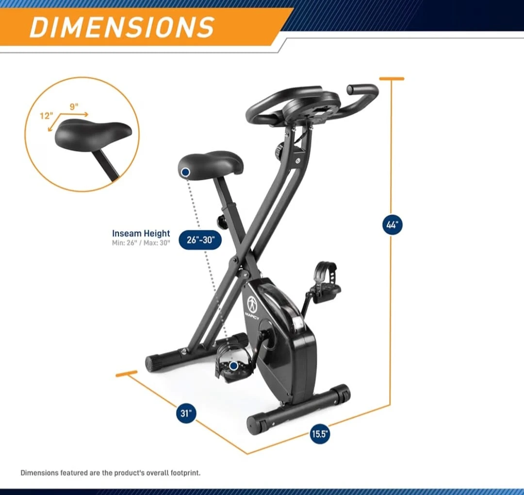 XTERRA Folding Exercise Bike - photo 4