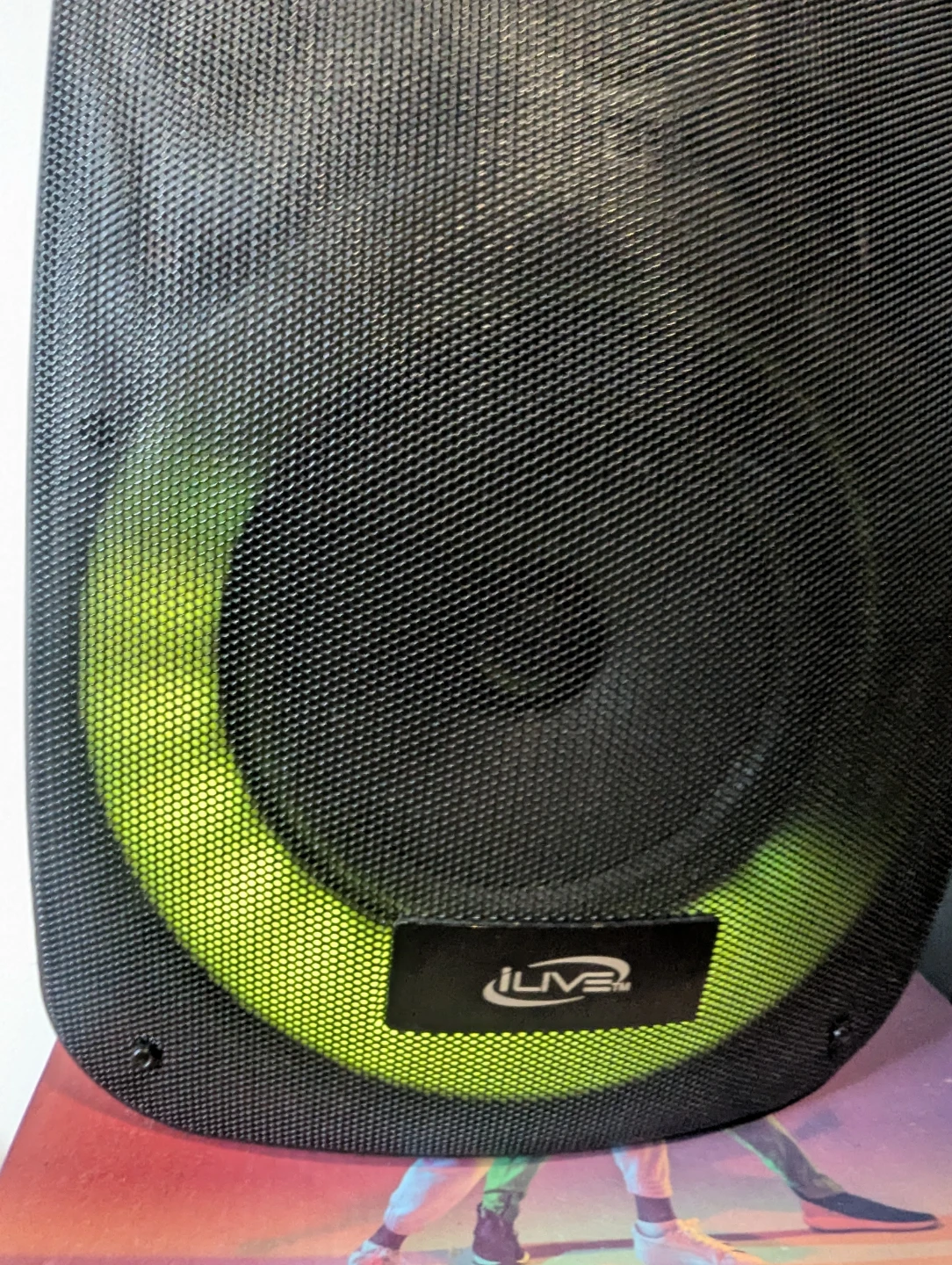 $10🔥🔊iLive Wave Wireless Speaker System with Lights - photo 3