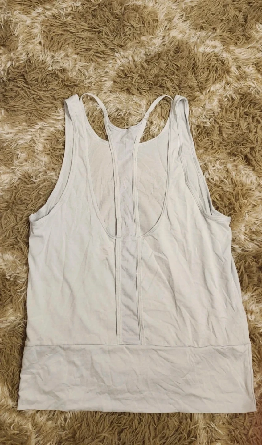 Nike Dri-FIT Grey Tank Top Medium - photo 2