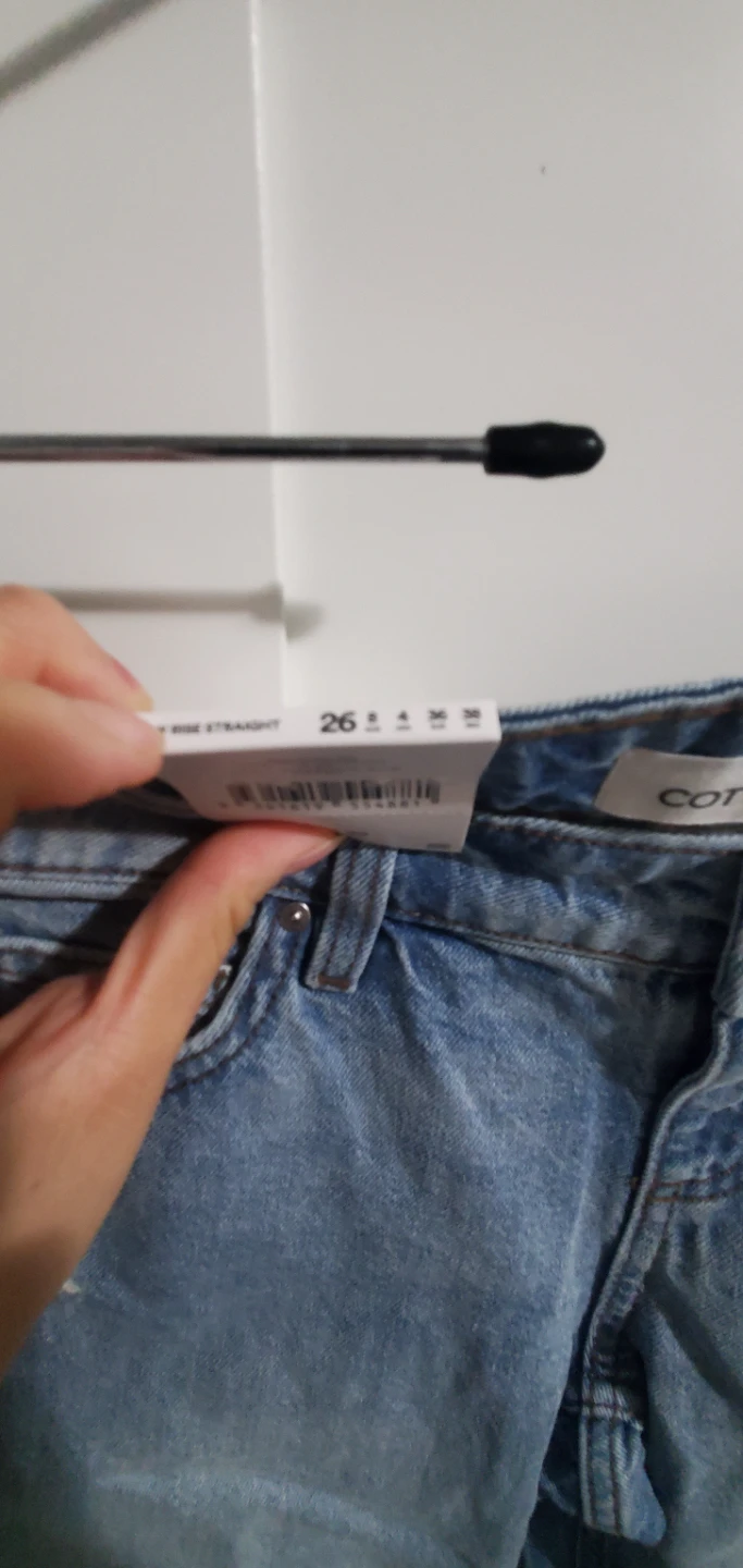 Cotton On Low Rise Straight Jeans Size 26 - photo 5