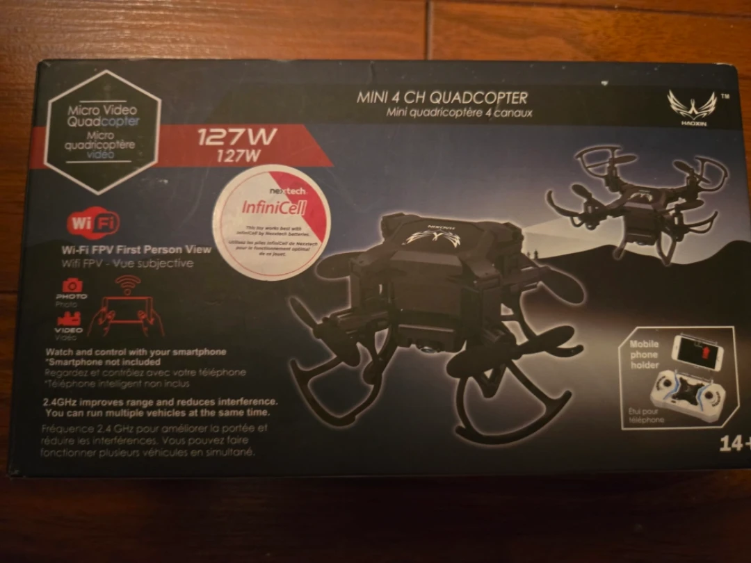 🧡 New Mini 4CH Video Quadcopter Drone w/ Wi-Fi First Person View