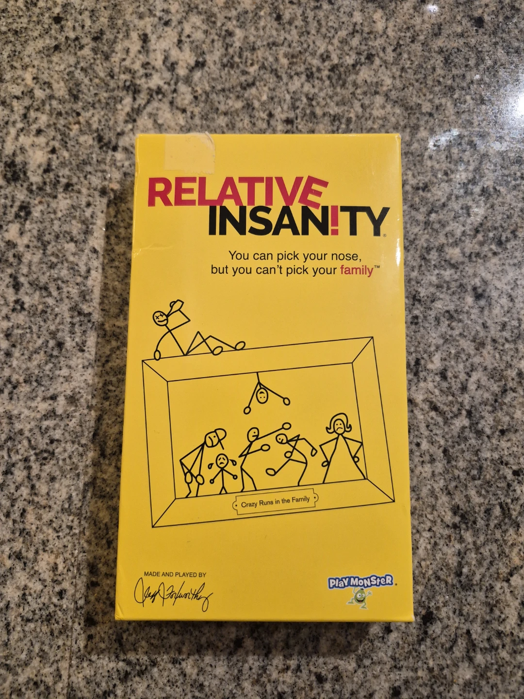 Relative Insanity Card Game