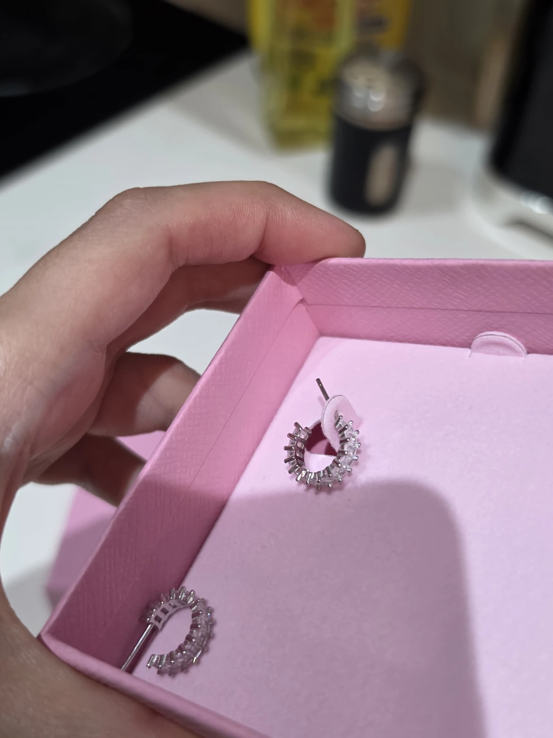 Sparkly Hoop Earrings Swarovski