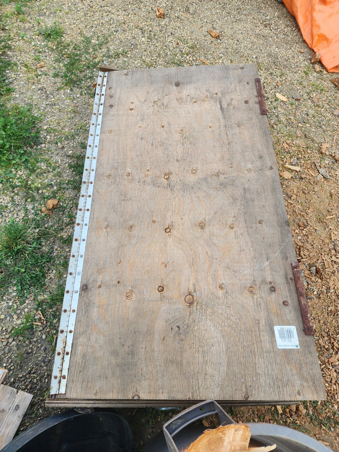 Wooden Storage Box with Firewood - photo 3