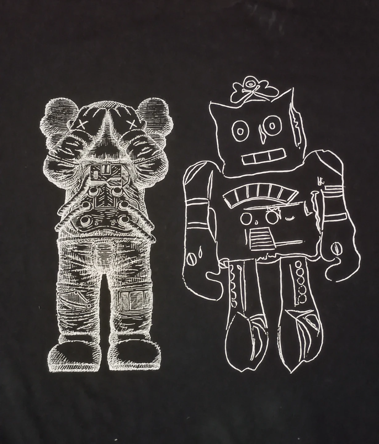KAWS X Andy Warhol shirt