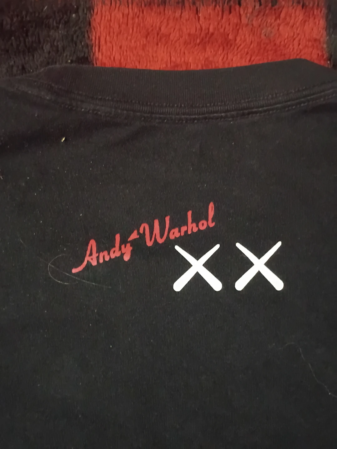 KAWS X Andy Warhol shirt - photo 3