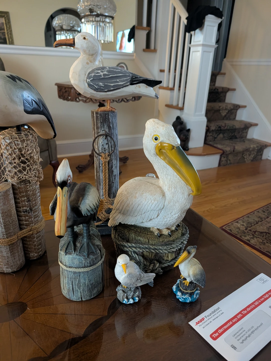 Assorted Nautical Bird Figurines