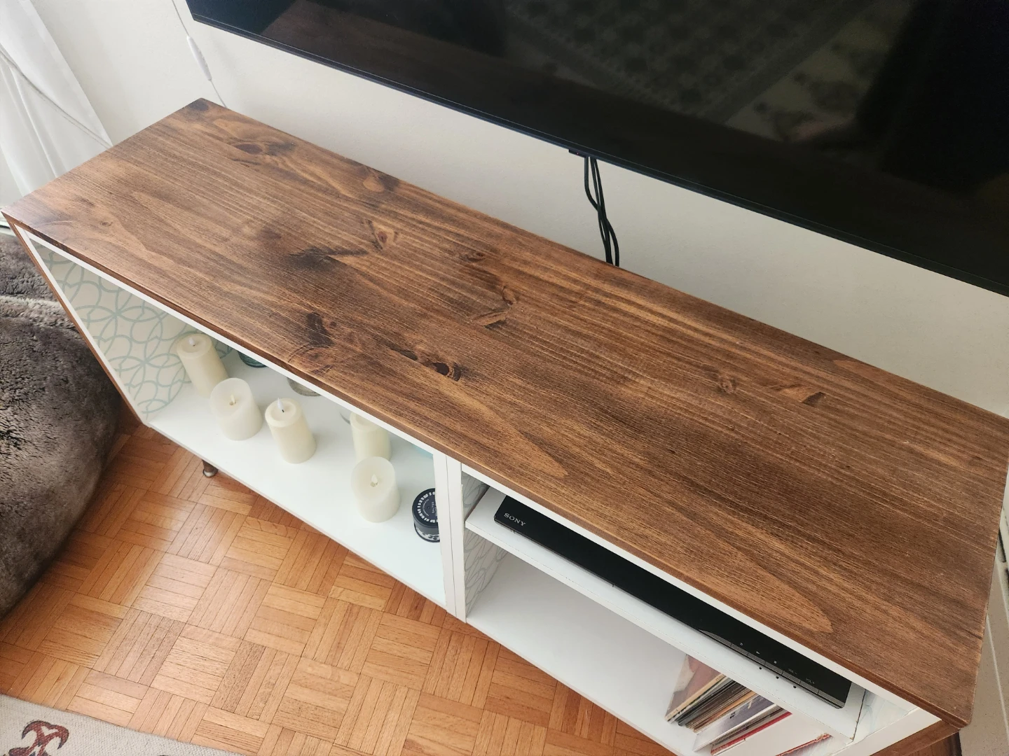 Media Console / TV Stand with Storage - photo 2