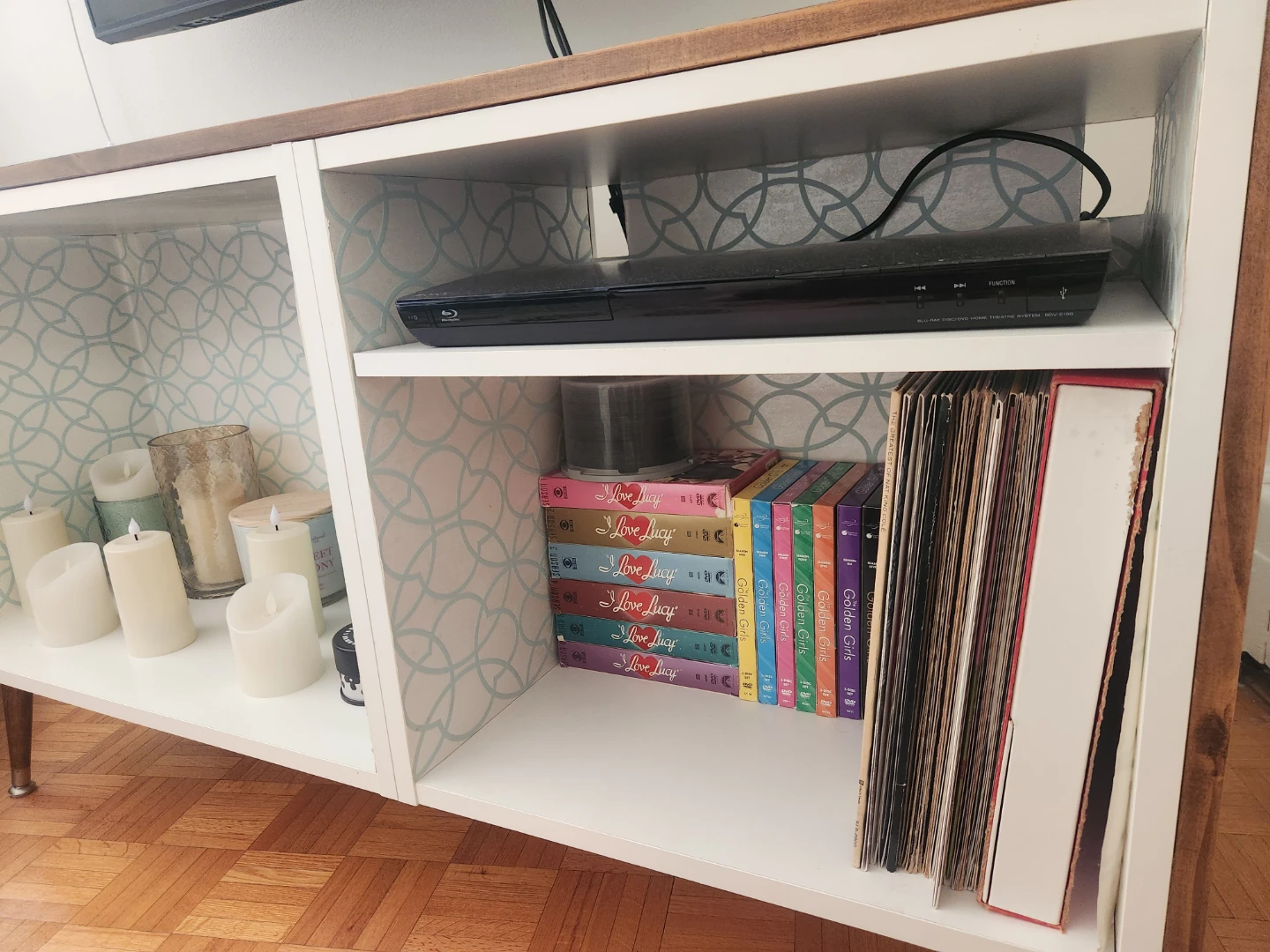 Media Console / TV Stand with Storage - photo 3