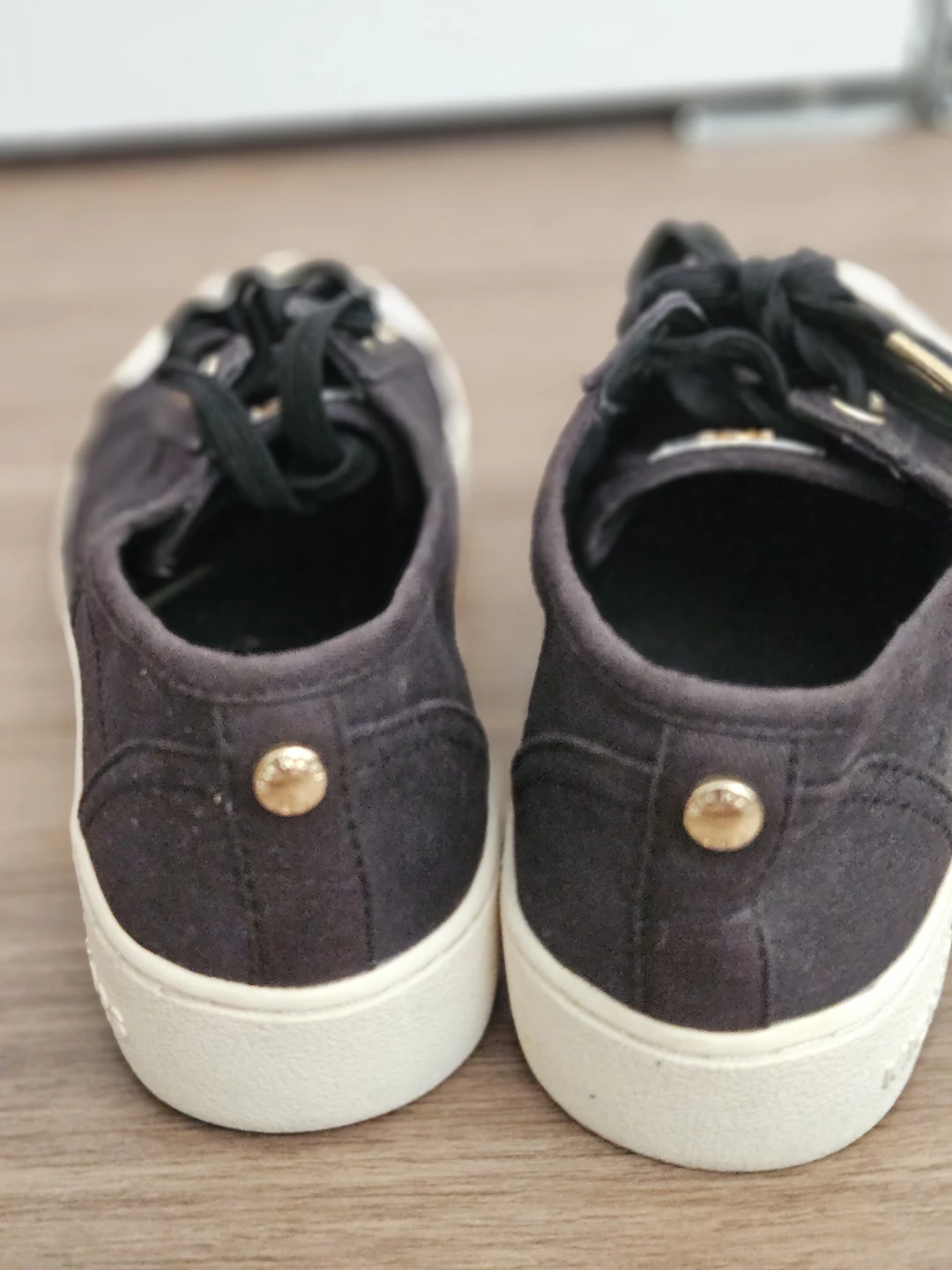 Michael Kors Black Canvas Sneakers - photo 3
