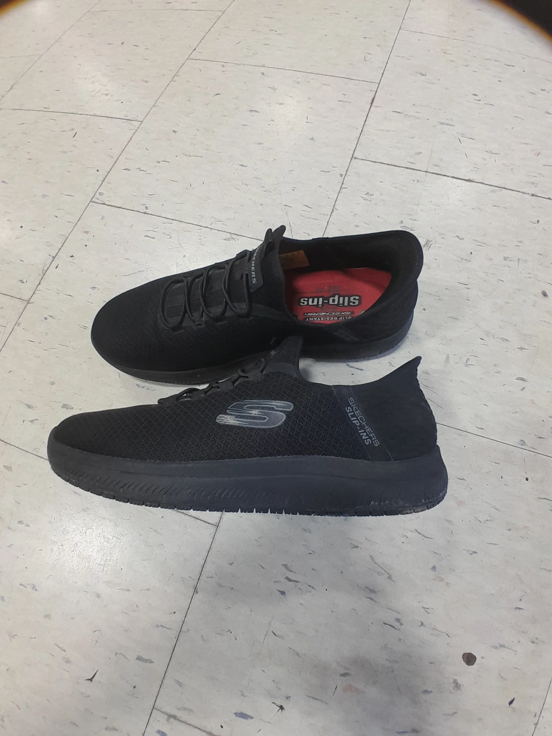 Skechers Slip-Ins Black Athletic Shoes Men's Size 10.5 - photo 3