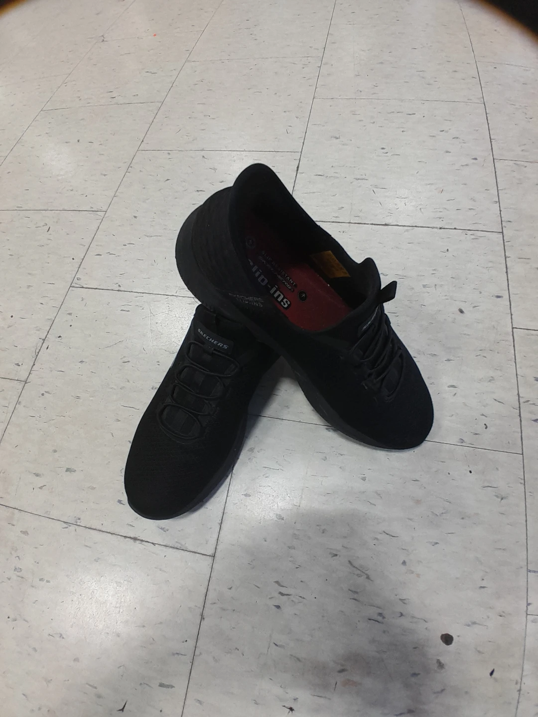 Skechers Slip-Ins Black Athletic Shoes Men's Size 10.5 - photo 5