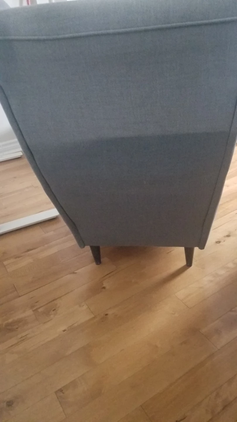 Grey IKEA armchair - photo 5