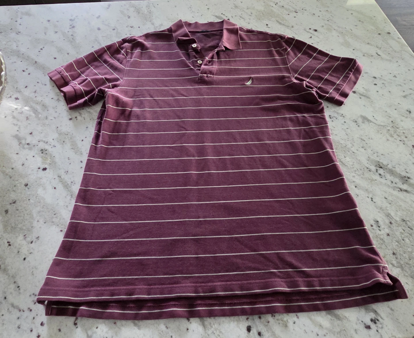 Nautica Men's Striped Polo Shirt