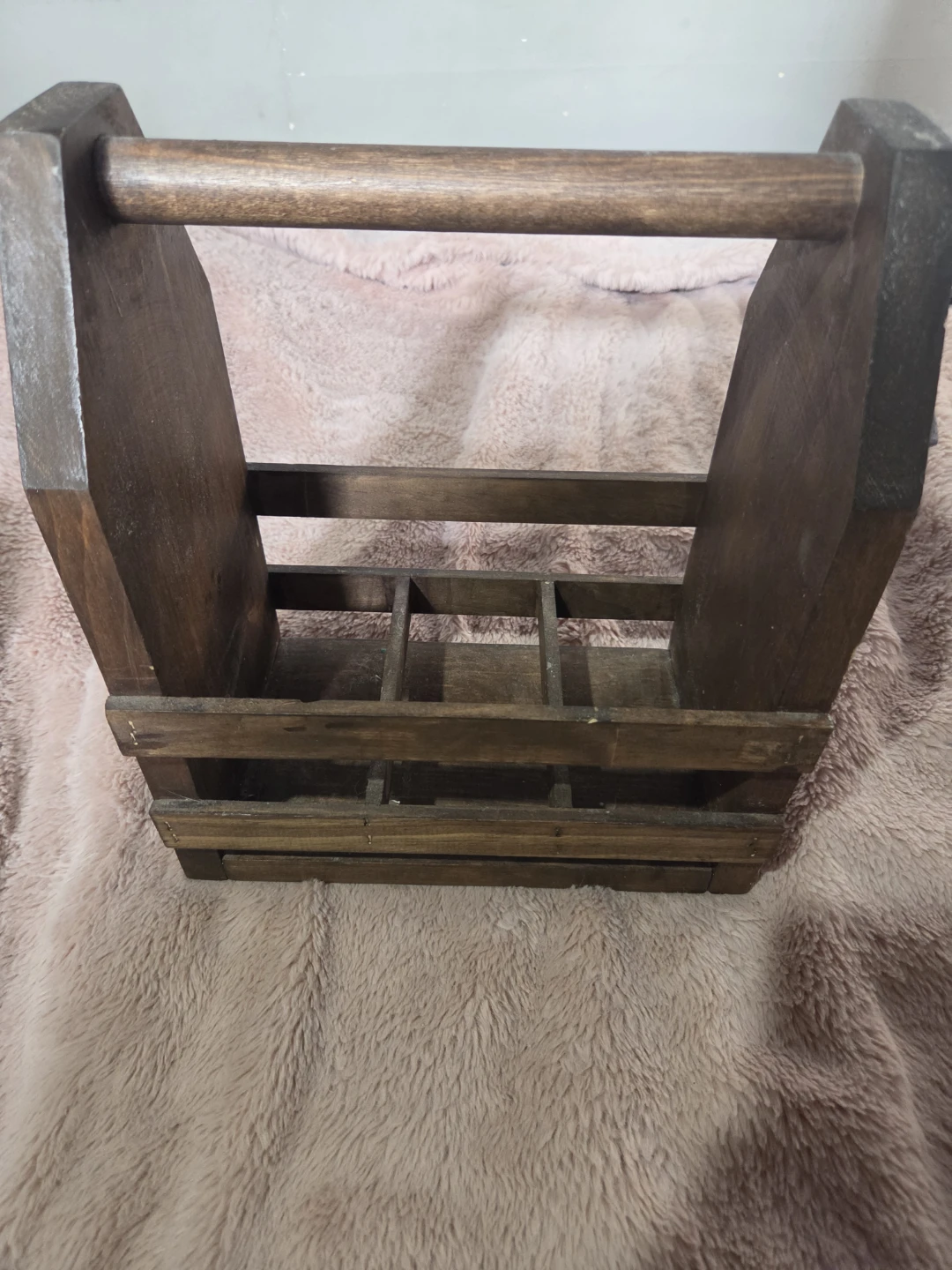 Wooden Beer Caddy with Bottle Opener - photo 3