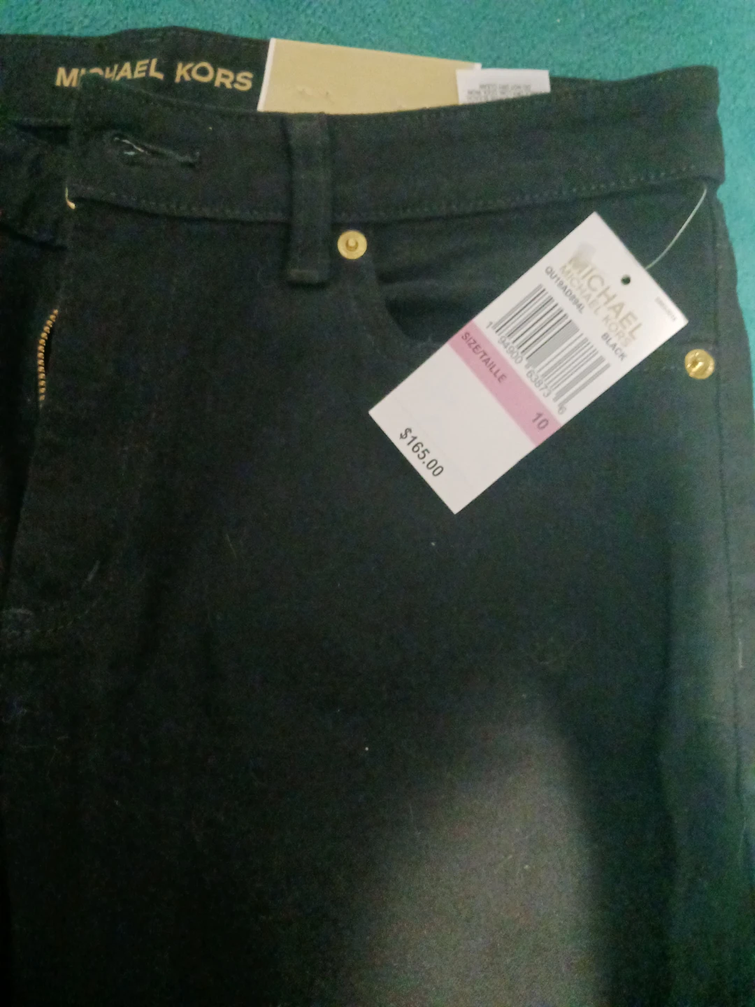 Michael Kors Black Jeans Size 10