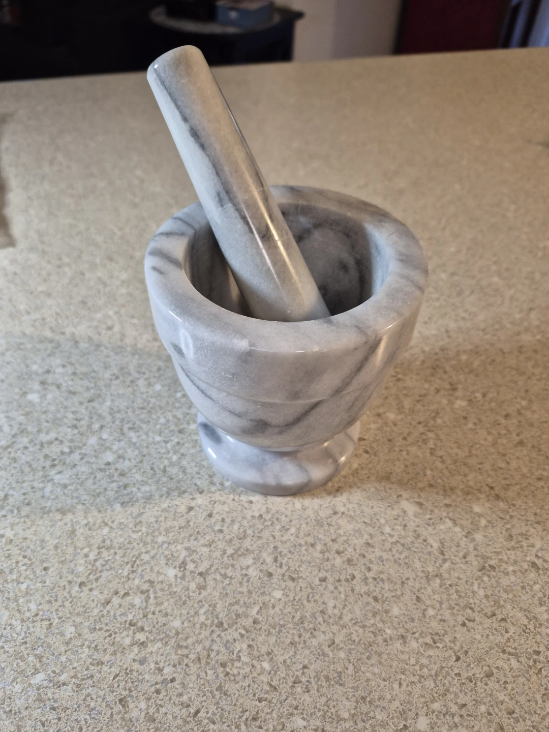 Marble Mortise and pestel - photo 3