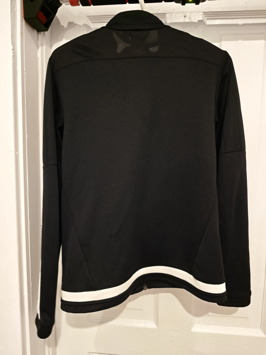 Adidas black and white track jacket - photo 2