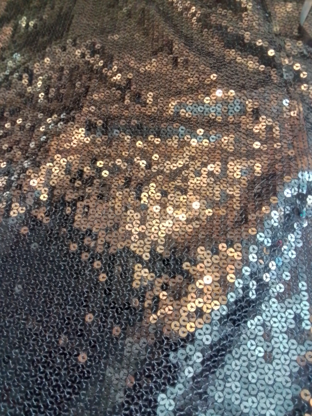 WD•NY Black Sequined Holiday Party Top - photo 5