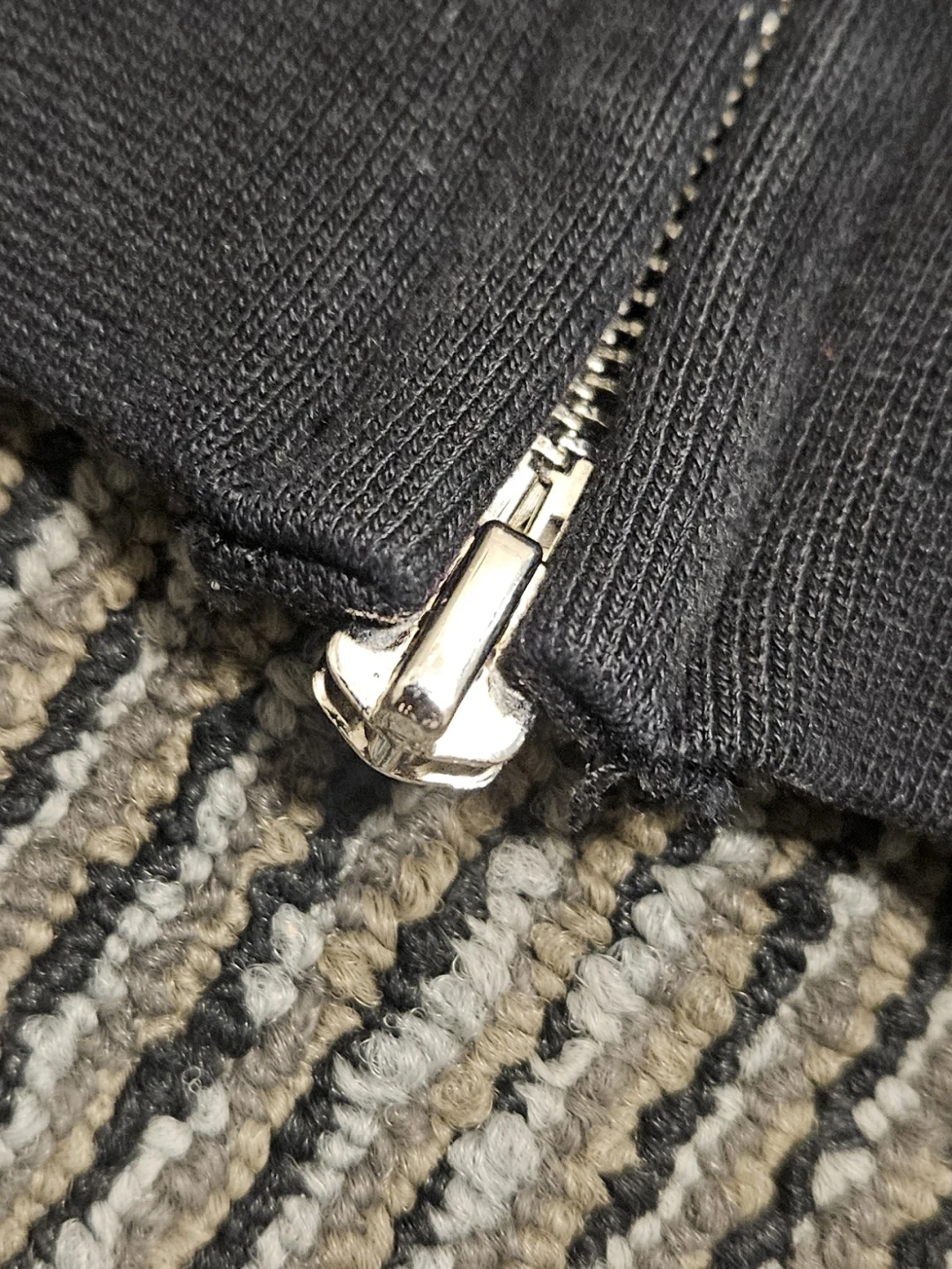 REAL AUTHENTIC Black Bape Full Zip Men's Hoodie - photo 3