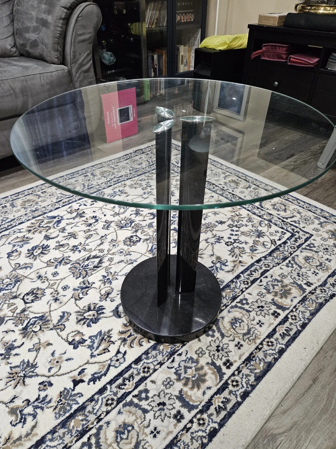 Round Glass Coffee Table