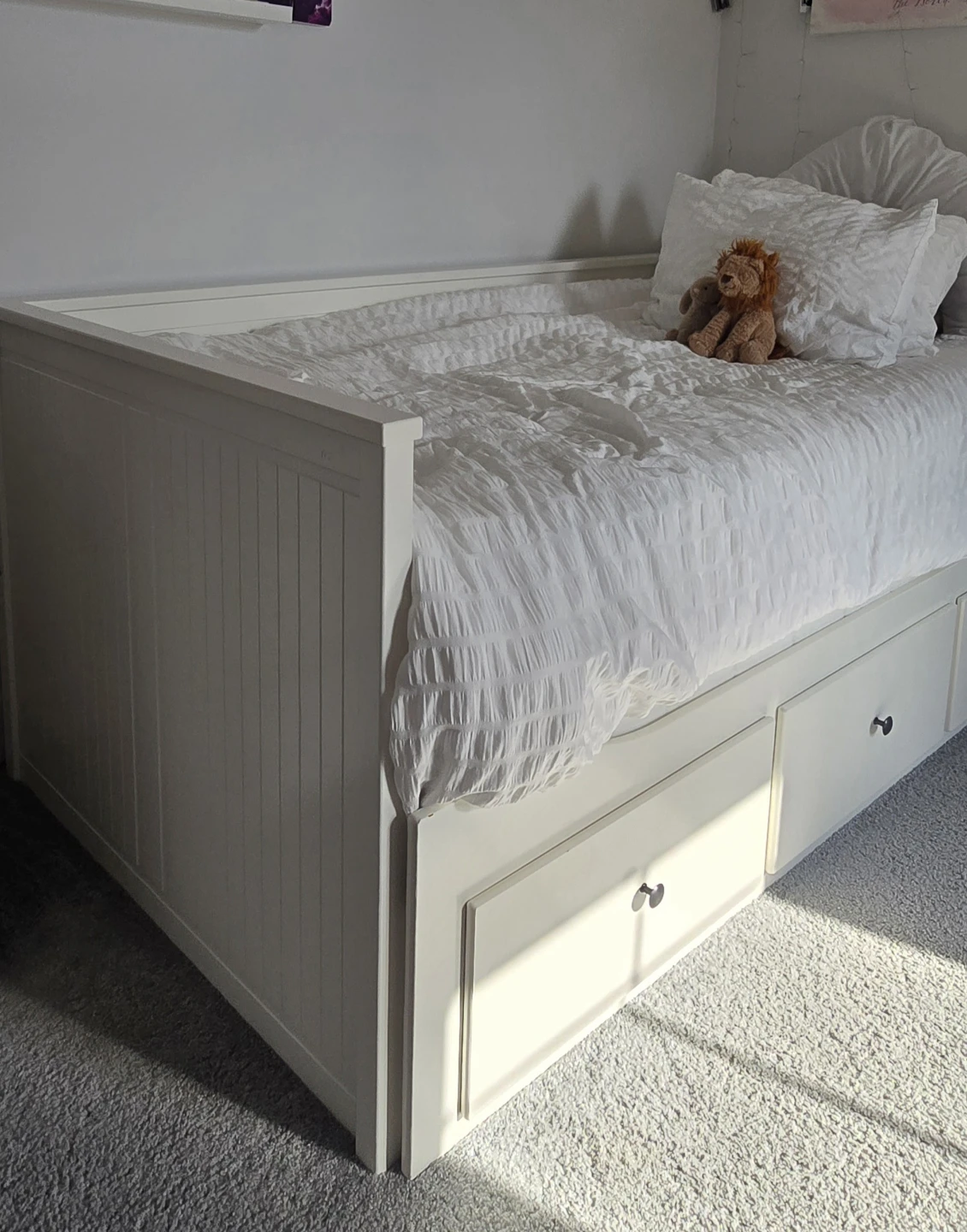 IKEA HEMNES Daybed Frame with 3 Drawers - White - Twin - photo 2