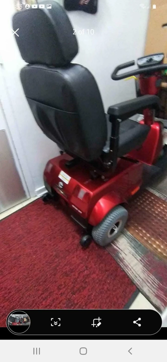 Red Mobility Scooter - photo 5