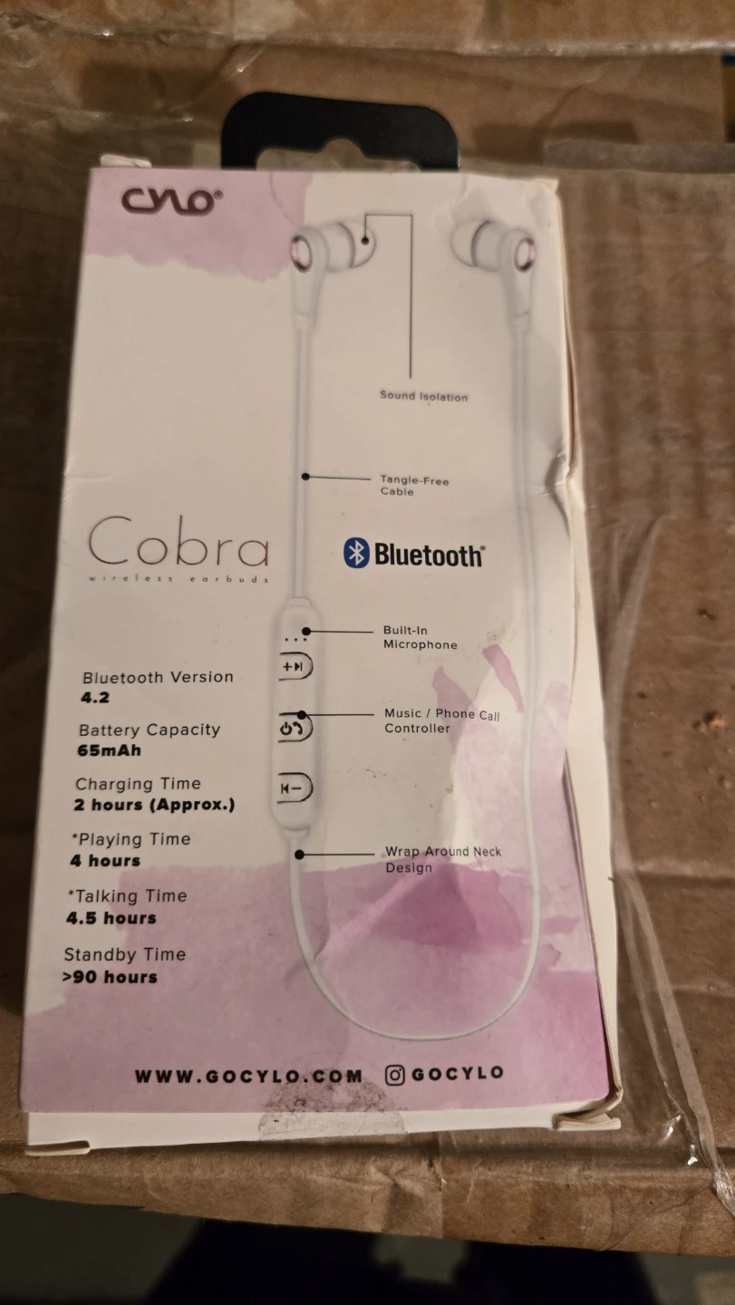 Cylo Cobra Wireless Earbuds - photo 2