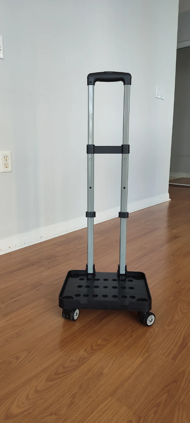 Folding Rolling Cart Trolley - photo 2
